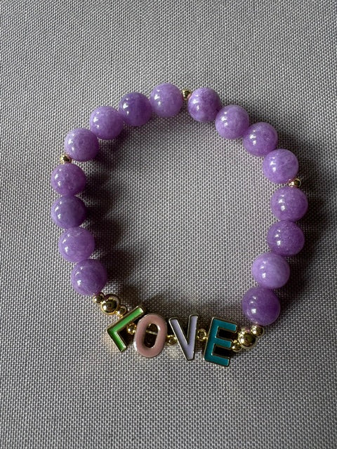 Purple Jade + Gold + LOVE